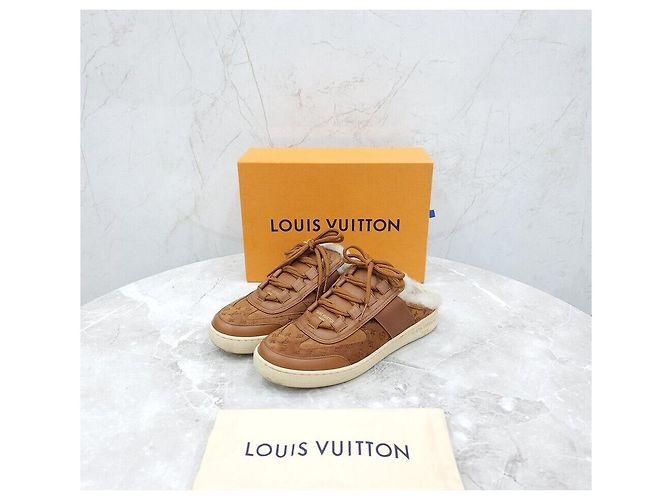 Louis Vuitton Sneakers Monogram Lu con schiena aperta Multicolore - vista 6