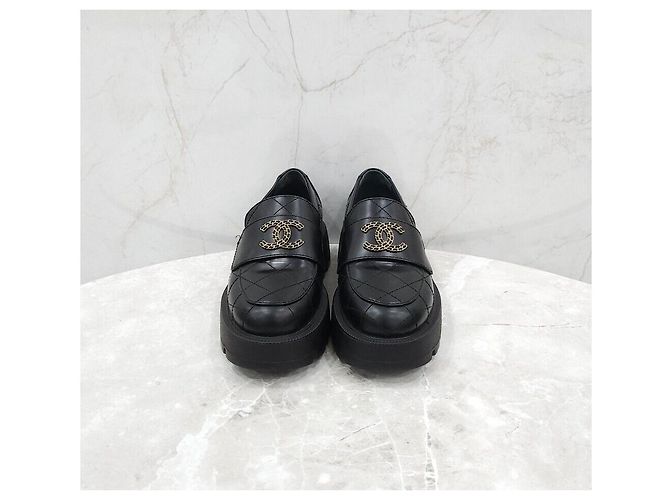 Chanel Mocassino classico in pelle Multicolore - vista 2