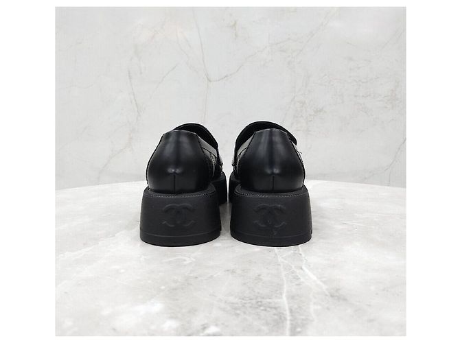 Chanel Mocassino classico in pelle Multicolore - vista 7