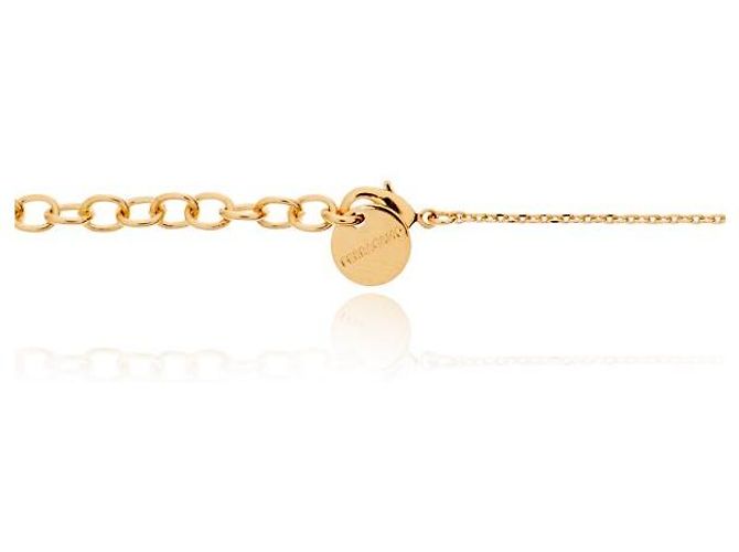 Salvatore Ferragamo Collana con pendente Crystal Gancini Multicolore - vista 5