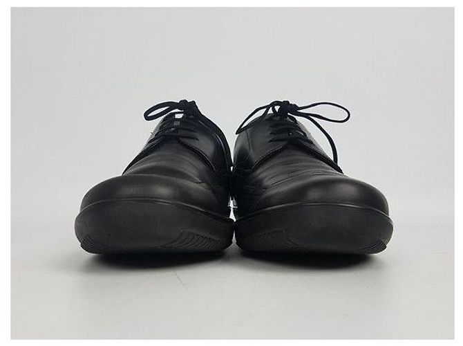 Salvatore Ferragamo Sneakers in pelle nera Nero - vista 3