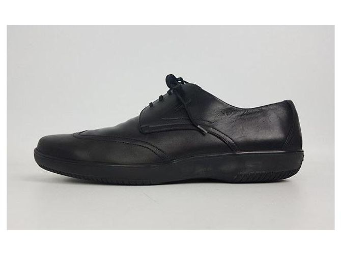 Salvatore Ferragamo Sneakers in pelle nera Nero - vista 4