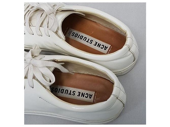 Acne Sneakers da uomo Bianco - vista 8