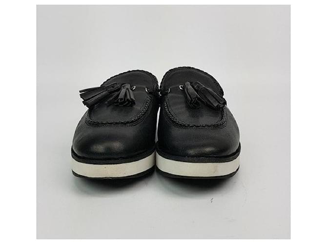 Rag & Bone Sneakers con nappe da uomo Nero - vista 6
