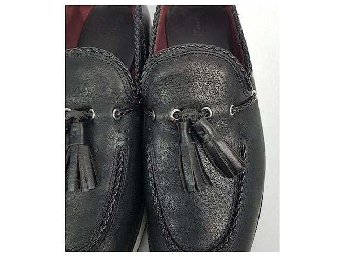 Rag & Bone Sneakers con nappe da uomo Nero - vista 8