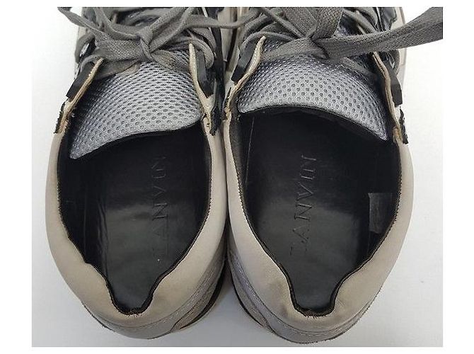 Lanvin Sneakers da uomo Marrone - vista 4