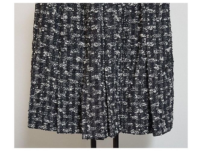 Chanel Tweed-Rock Mehrfarben - Ansicht 3