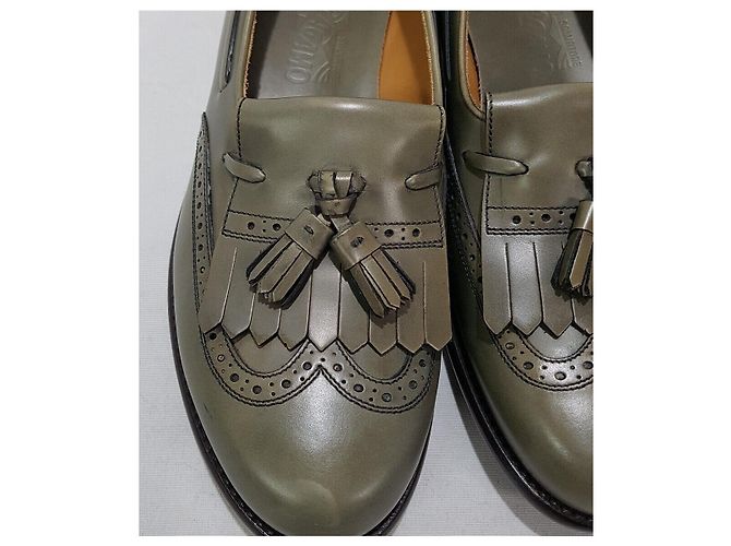 Salvatore Ferragamo Mocassini con nappe da uomo Marrone - vista 2