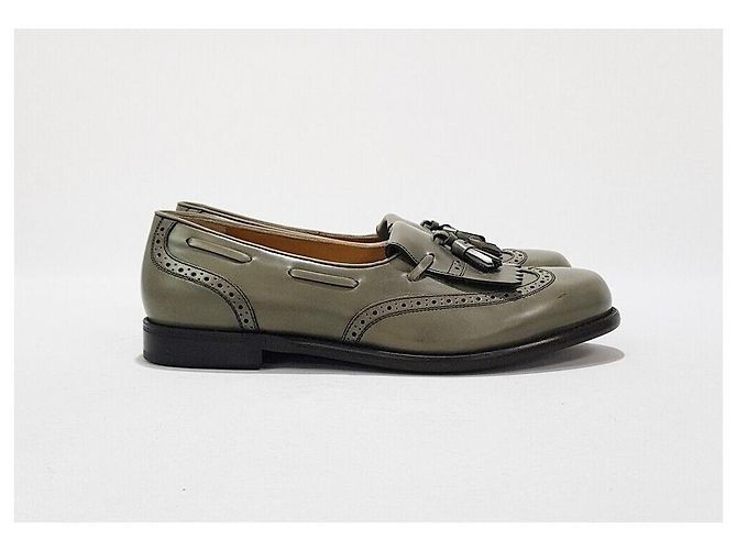Salvatore Ferragamo Mocassini con nappe da uomo Marrone - vista 3
