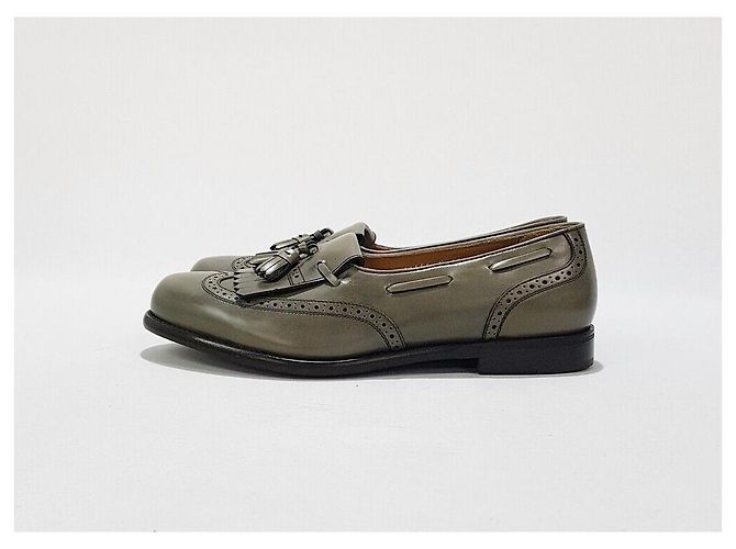 Salvatore Ferragamo Mocassini con nappe da uomo Marrone - vista 4