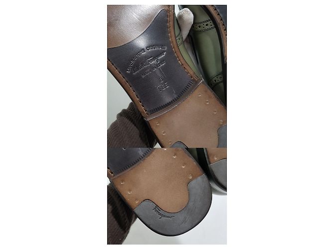 Salvatore Ferragamo Mocassini con nappe da uomo Marrone - vista 9