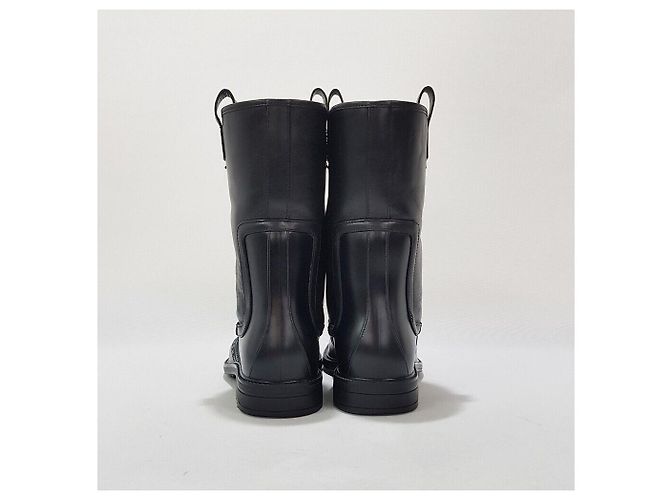 Salvatore Ferragamo Men's Rain Boots Western Boots Black - view 3