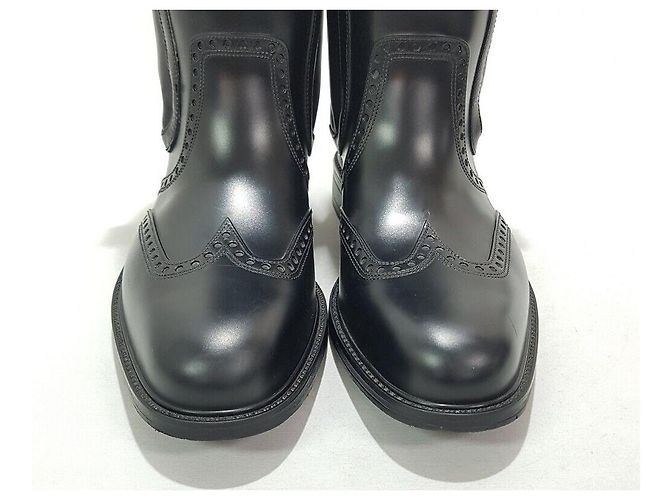 Salvatore Ferragamo Men's Rain Boots Western Boots Black - view 4