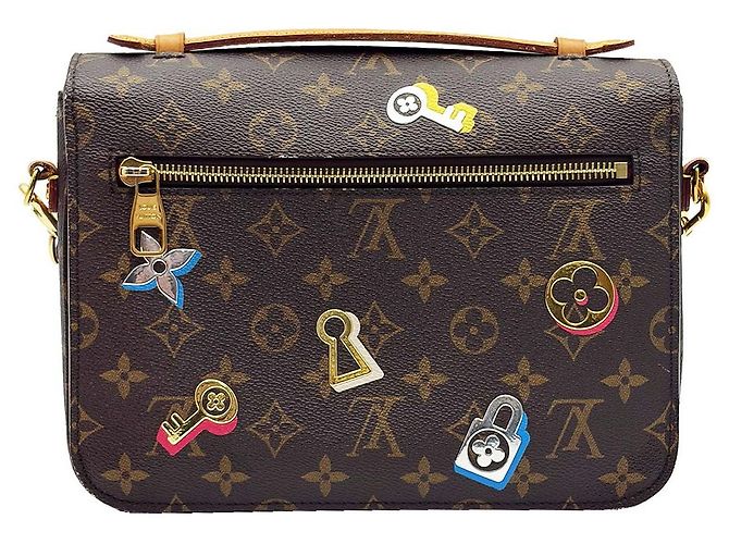 Louis Vuitton Monogram Pochette Metis Limited Edition Schwarz - Ansicht 4