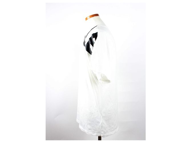 Moncler White Logo Short Sleeve T-Shirt - view 3