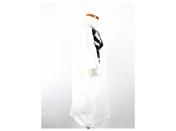 Moncler White Logo Short Sleeve T-Shirt - view 4