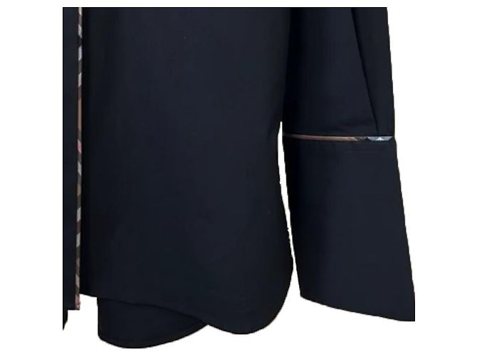 Burberry Camisa de algodón para mujer con ribetes - vista 11