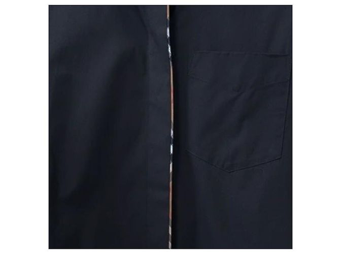 Burberry Camisa de algodón para mujer con ribetes - vista 3