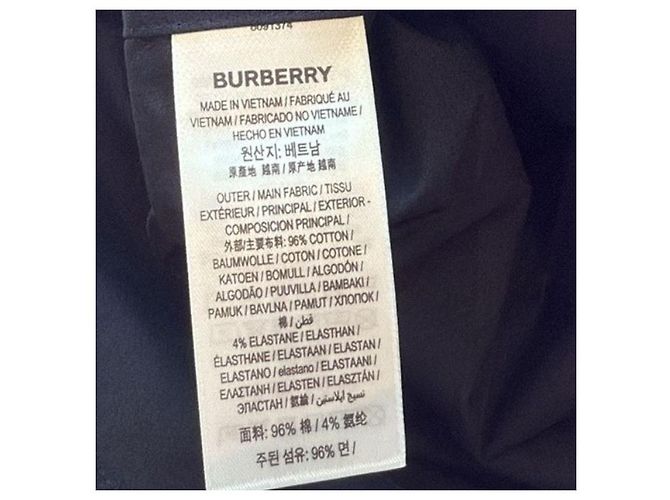 Burberry Camisa de algodón para mujer con ribetes - vista 4