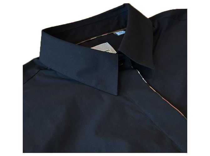 Burberry Camisa de algodón para mujer con ribetes - vista 8