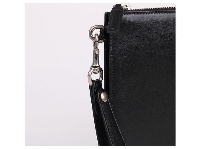 Gucci Clutch con tracolla Marmont non utilizzata Nero - vista 7