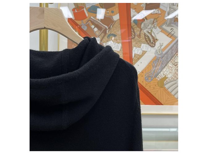 Dior Icon Zip Kapuzenjacke Strickjacke Schwarz XL - Ansicht 6