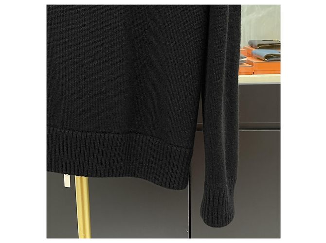 Dior Icon Zip Kapuzenjacke Strickjacke Schwarz XL - Ansicht 7