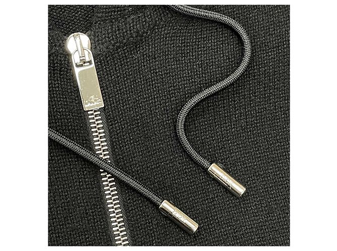 Dior Icon Zip Kapuzenjacke Strickjacke Schwarz XL - Ansicht 8
