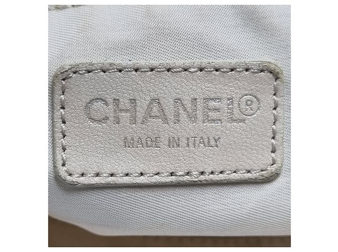 Chanel Große Jacquard Tote Bag mit New Travel CC Logo Pink - Ansicht 21