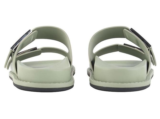 Fendi Sandali Slide in Pelle Taglia Bianco - vista 4