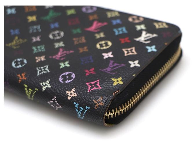 Zippy Louis Vuitton Portafoglio con zip Monogram Black Multi Nero - vista 5