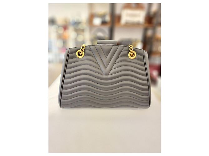 Louis Vuitton Borsa a Spalla New Wave Chain Black Nero - vista 2
