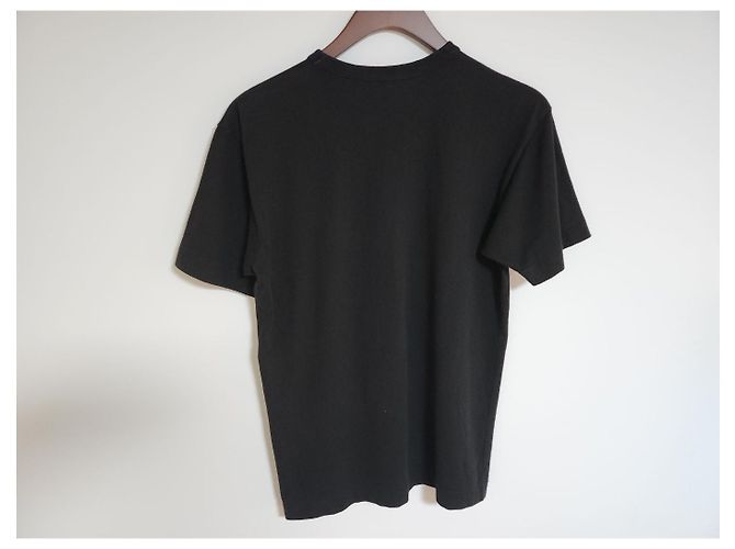Comme Des Garcons T-shirt a maniche corte da uomo con applicazioni in nero e oro - vista 3