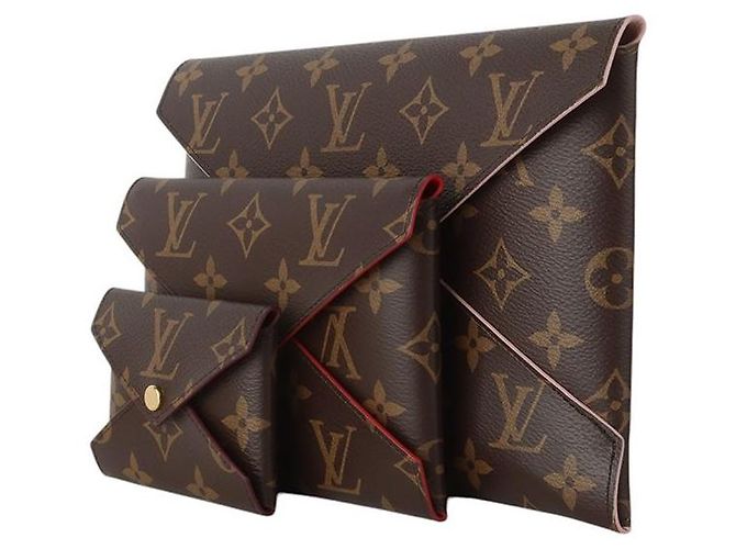 Louis Vuitton Clutch Kirigami in tela Monogram Multicolore - vista 2