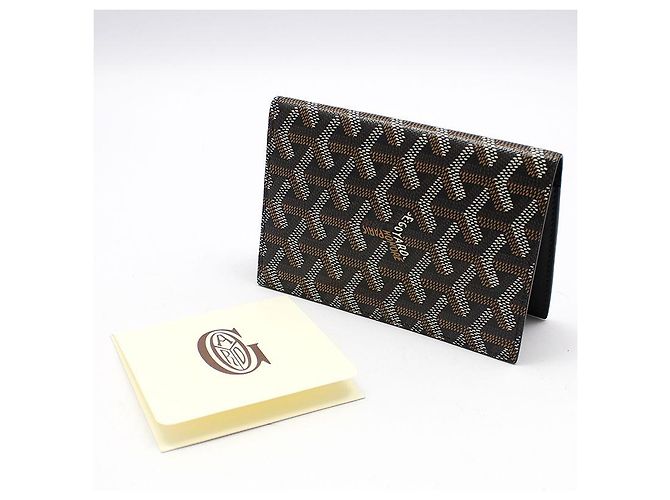Cartera para pasaporte Goyard Grinell negra Negro - vista 2