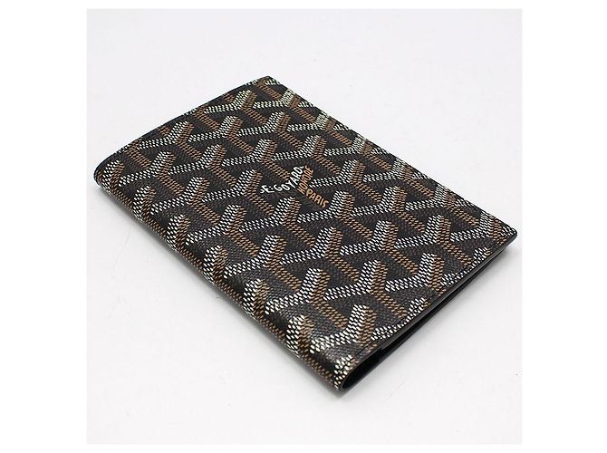 Cartera para pasaporte Goyard Grinell negra Negro - vista 3