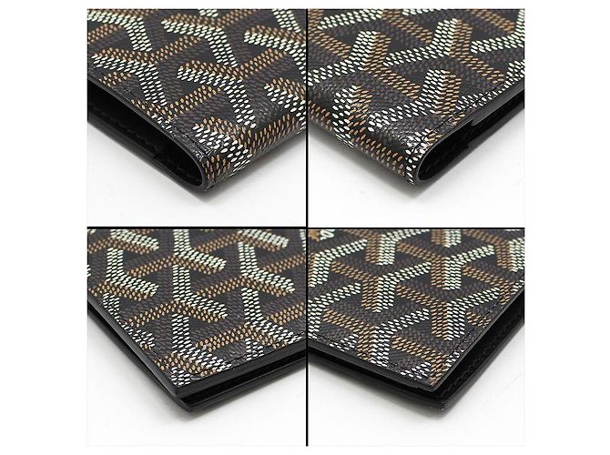 Cartera para pasaporte Goyard Grinell negra Negro - vista 8
