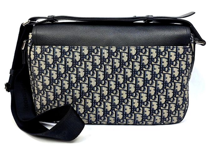 Dior Borsa Messenger Oblique Saddle Large Marrone - vista 2