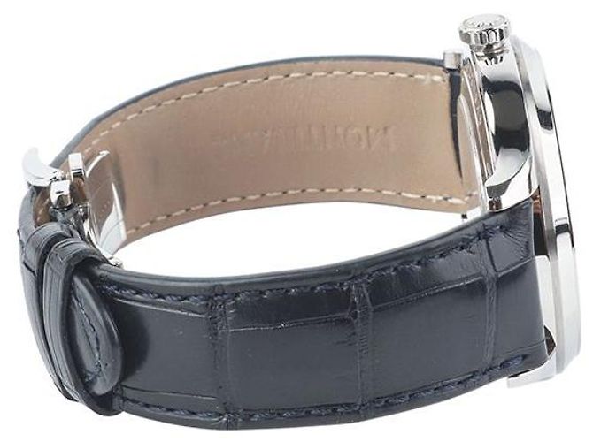 Montblanc Heritage Chronométrie GMT Dual Time Sissurback Folding Buckle White - view 6