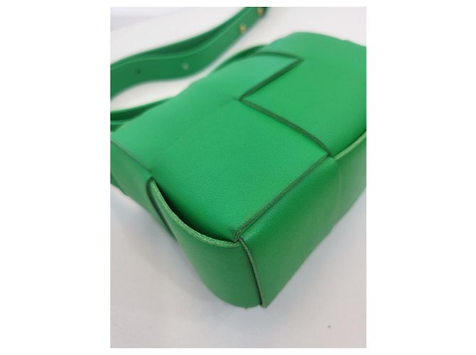 Bottega Veneta Borsa a tracolla Candy Mini Cassette Verde - vista 17