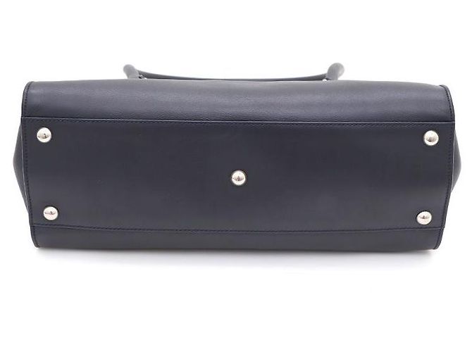 Borsa a tracolla Baguette Salvatore Ferragamo DY Silver Gancini Buckle Blu - vista 7