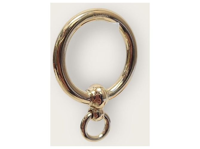 Ring Hermès Anillo para bufanda de aro dorado - vista 3