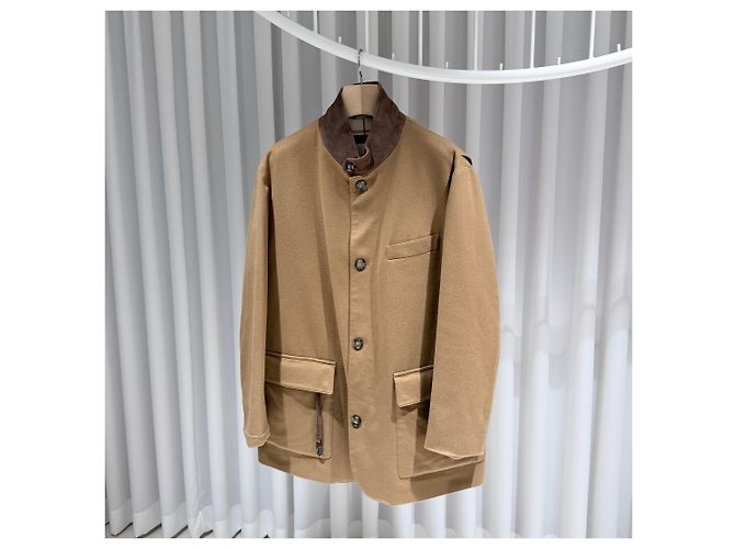 Loro Piana Giacca in cashmere Roadster (A+/XL) Marrone - vista 2
