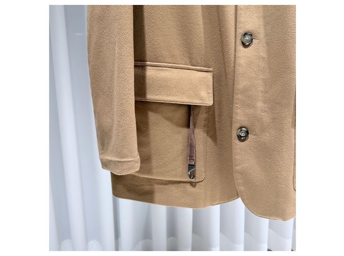 Loro Piana Giacca in cashmere Roadster (A+/XL) Marrone - vista 5