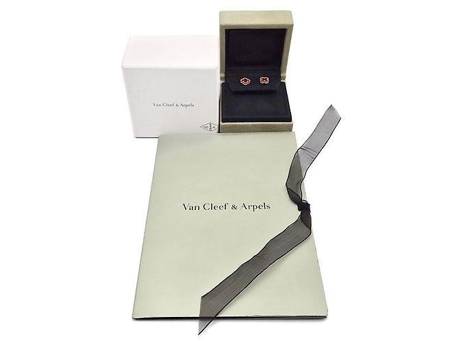 Van Cleef & Arpels Boucles d'oreilles Sweet Alhambra Rose - vue 6