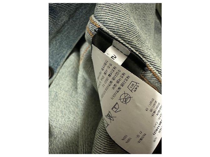 Balenciaga Logo Printed Denim Jacket Multiple colors - view 5