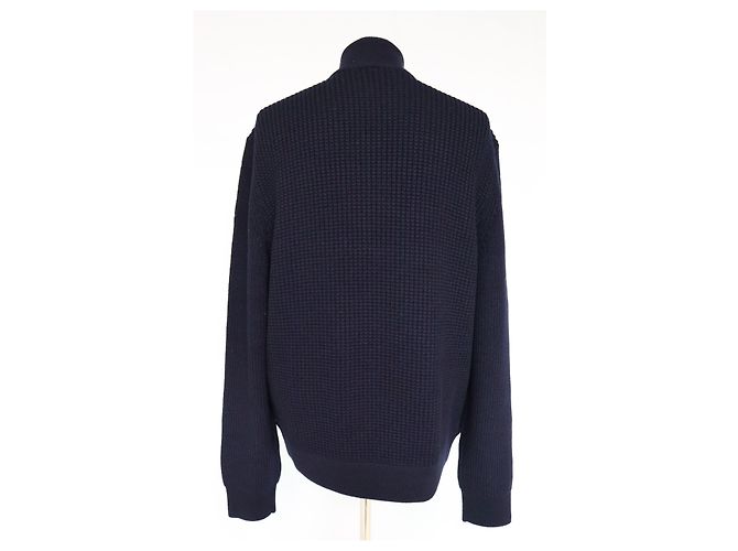 Moncler Malha Acolchoada com Zíper Preto - vista 5