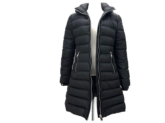 Chaqueta larga de plumón para mujer Moncler Orophin Negro - vista 4