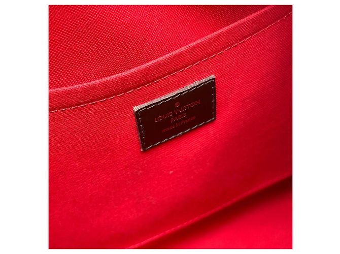 Louis Vuitton Borsa a tracolla Hobo Tems GM in Damier Ebene Multicolore - vista 6