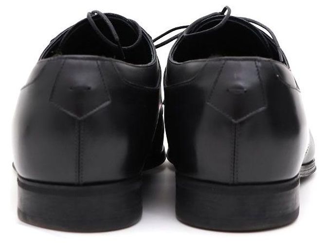Louis Vuitton Scarpe Derby da uomo in pelle con logo LV Nero - vista 5